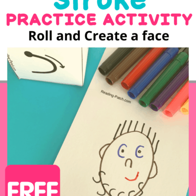 Handwriting Strokes Practice Activity